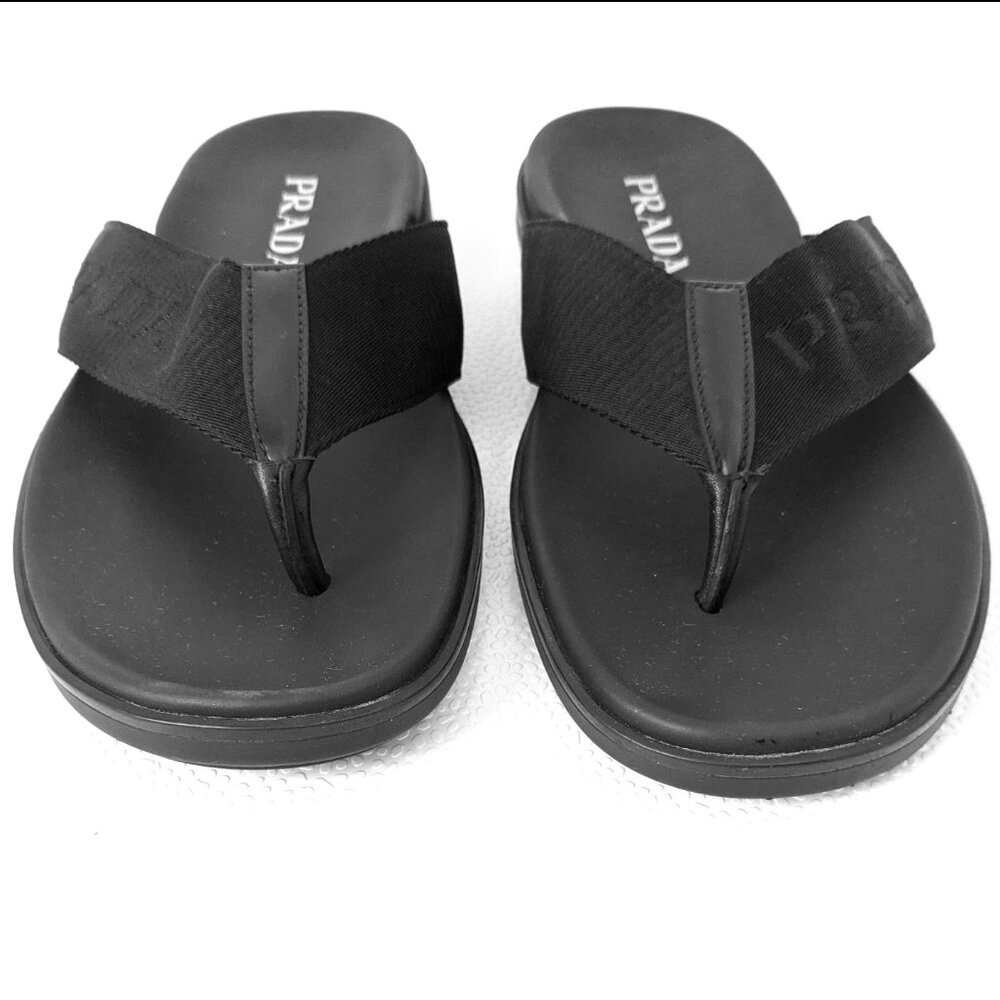 PRADA Men's NASTRO Thong Sandals - Picture 3 of 12